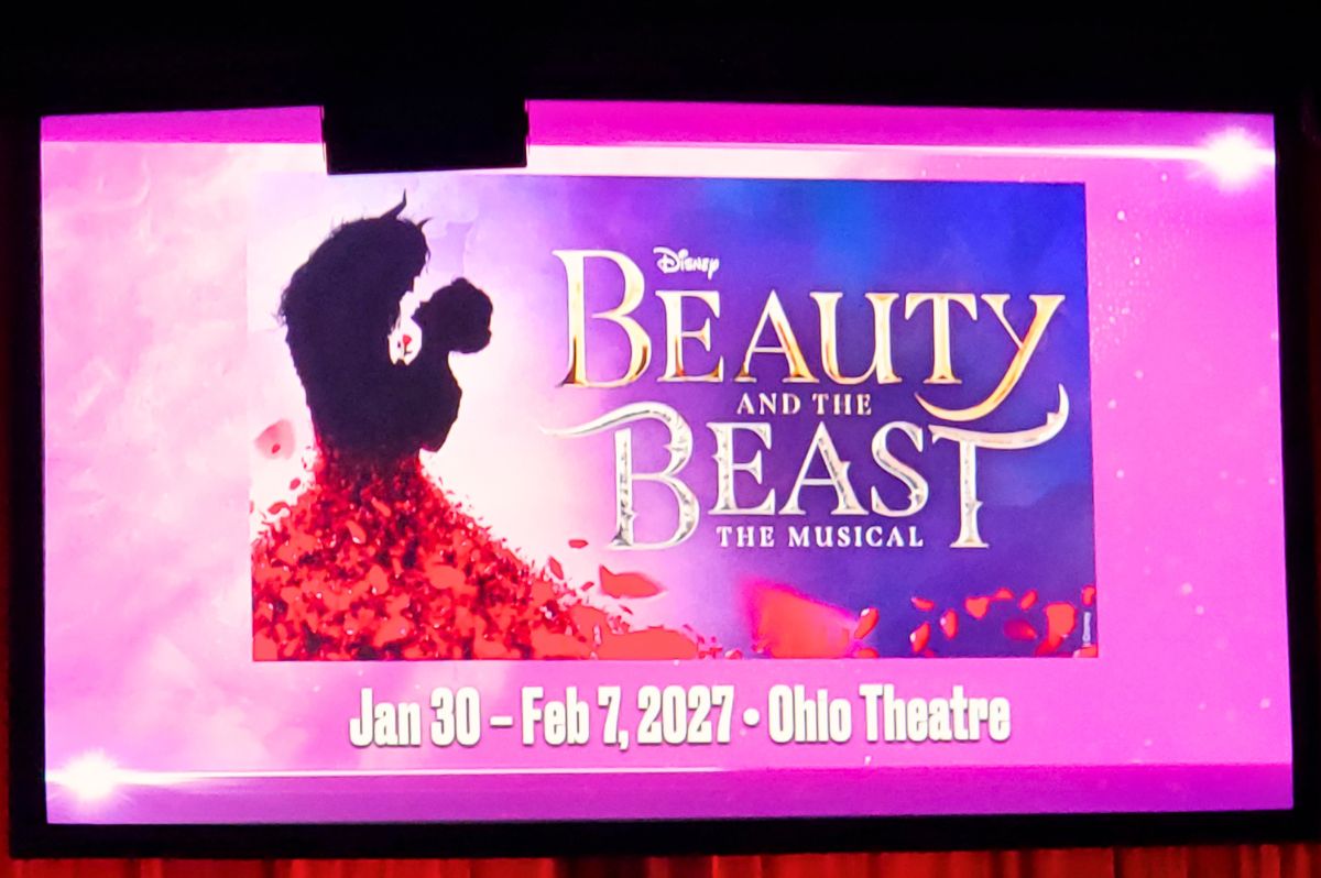 Beauty and the Beast Broadway graphic