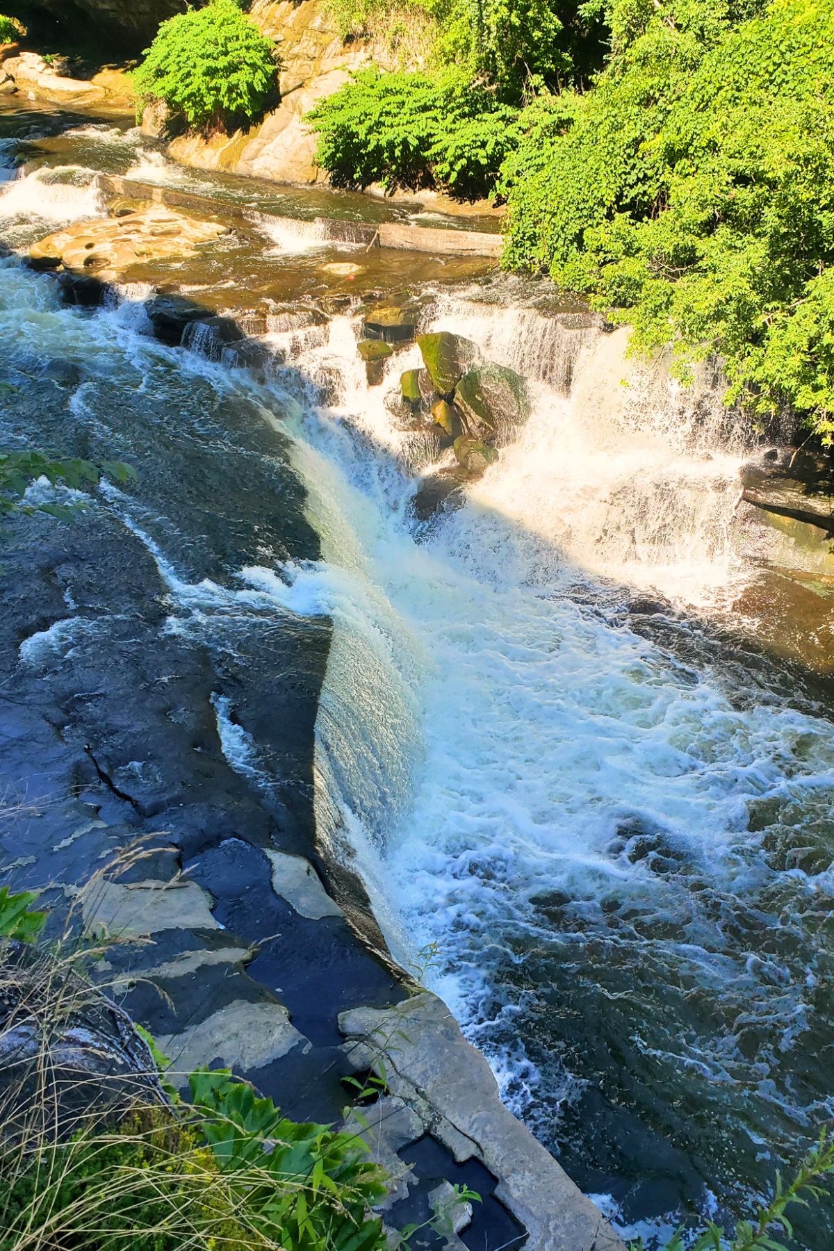 Cuyahoga River falls at Sheraton in Cuyahoga Falls, Ohio