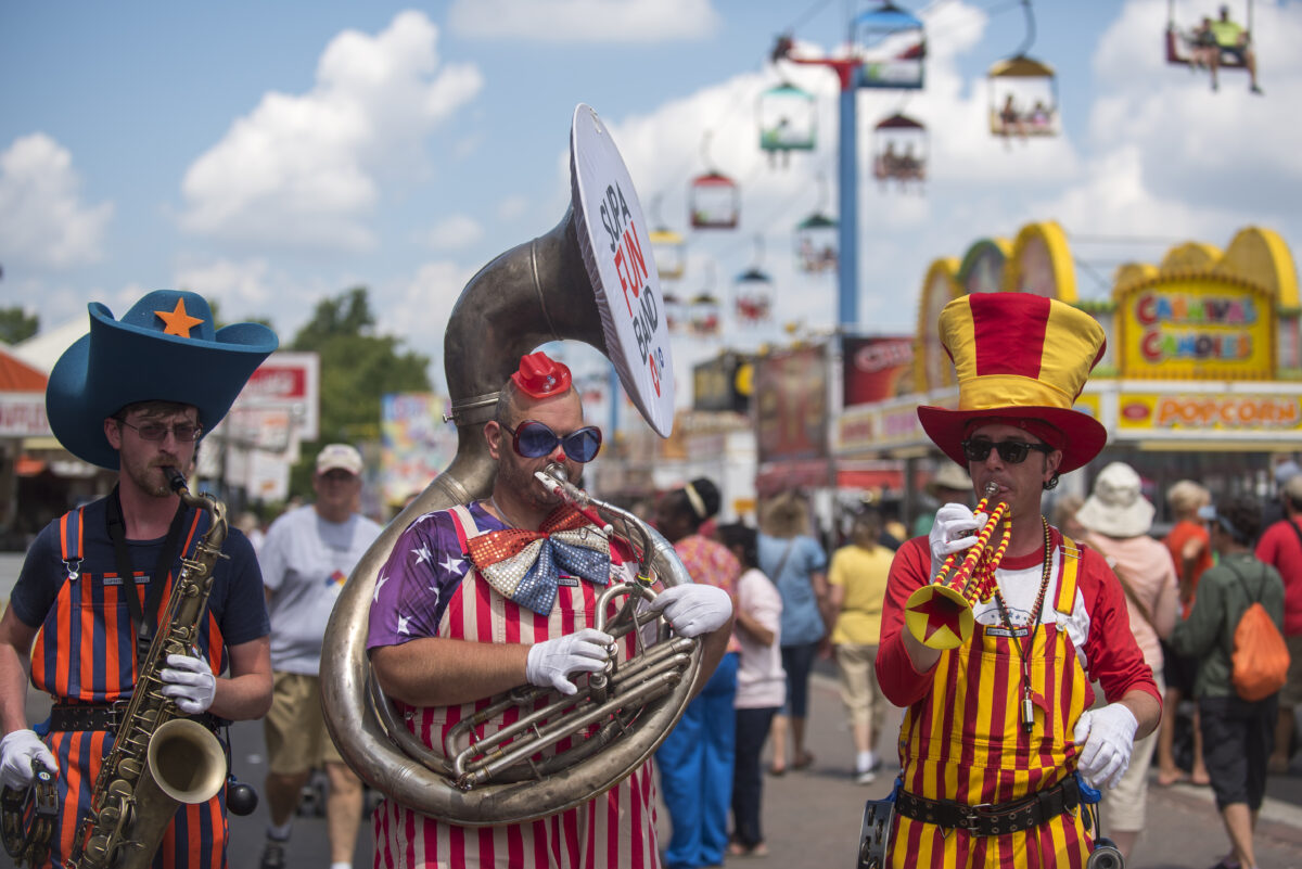 entertainers at Ohio State Fair